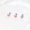 Dieuamour Ribbon Heart Surgical Piercing 3 Colors