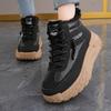 Snow boots women's new winter velvet thickened shoes sports non-slip waterproof thick-soled large cotton shoes