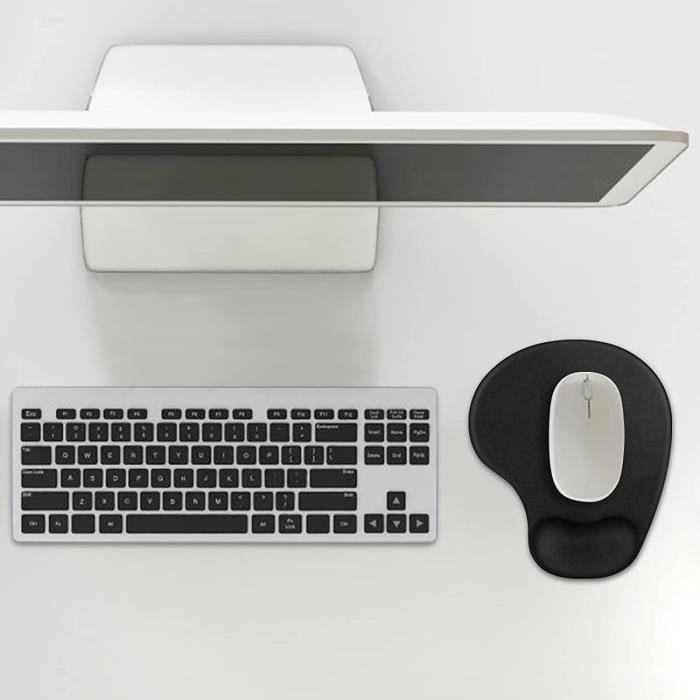 Tapis de Souris Ergonomique avec Repose Poignet en Gel Tapis antiderapant Phonillico®