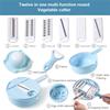 Multifunctional Vegetable Chopper Carrots Potatoes Manual Cut Shred Slicer Radish Rasp Kitchen Accessories Vegetable Cutter
