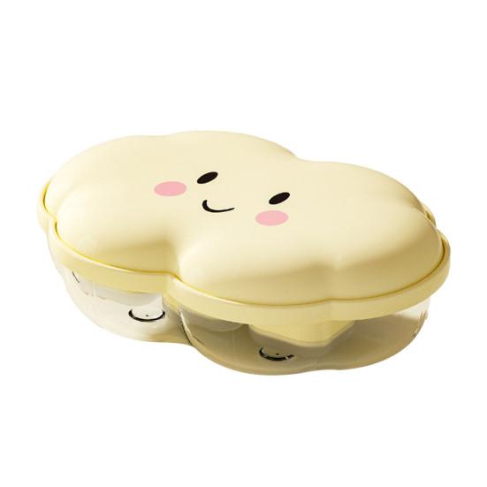 

Мини-форма для кубиков льда для морозильной камеры Легко извлекаемая форма из ПП для морозильной камеры Герметичная штабелируемая Без БФА Компактный льдогенератор для домашней кухни жёлтый