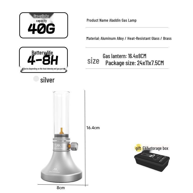 Набор портативных газовых ламп Aladdin для кемпинга и отдыха на природе