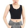 CtriLady Sports Tube Wireless Tank Compression Chest Sarashi Japanese Style Bra Women's Bra, Non-Slip Corset, Top, Top, Breast-Slimming Bra,