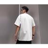 Men's Summer All-match Casual Short-sleeved T-shirt  High-end Loose Quarter-sleeved Top