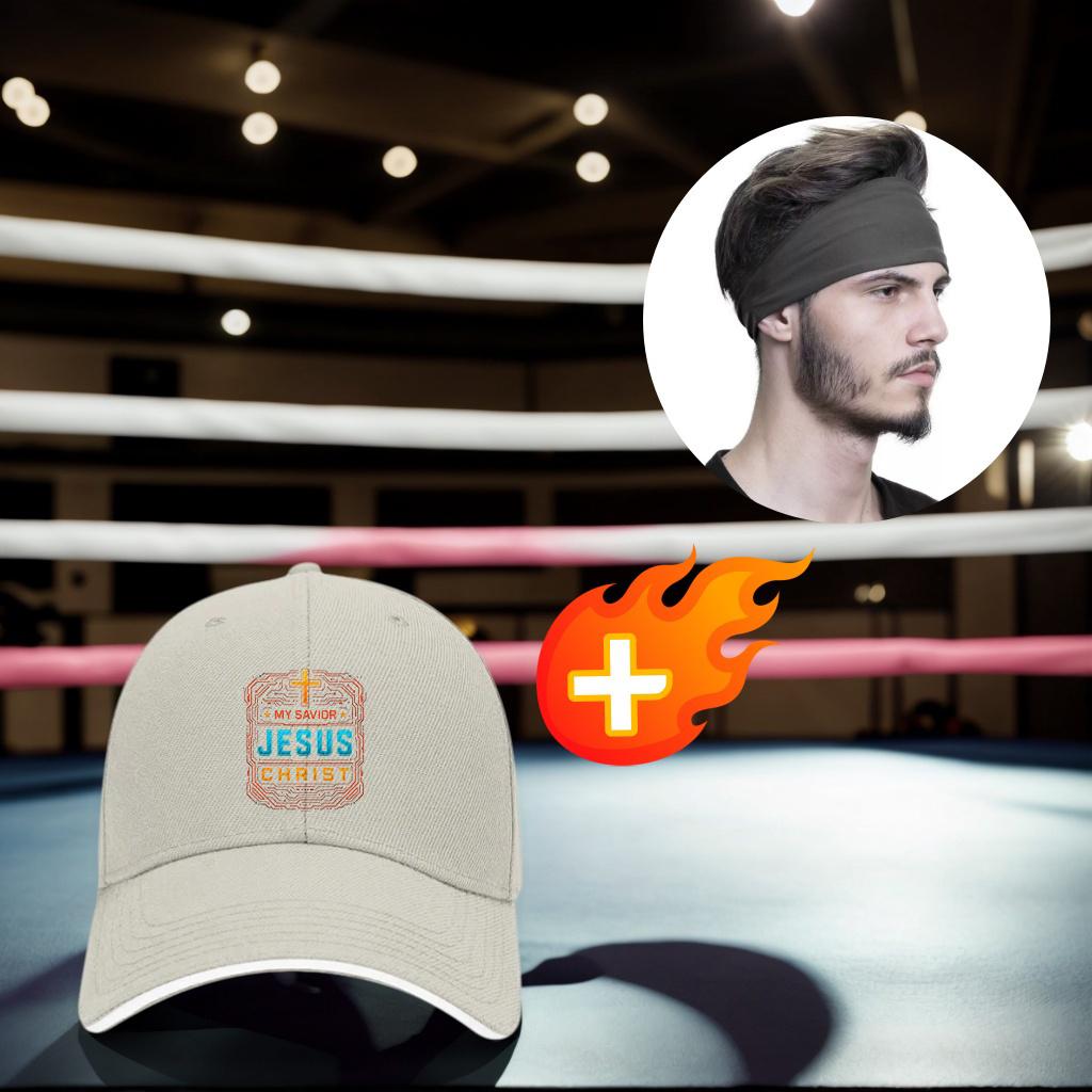 Jesus Christ My Savior Graphic Print Baseball Cap Vintage Adjustable Cotton Dad Hat Casual