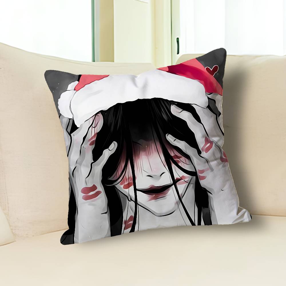 H-Homiciphers Mr C-Crawling Pillow Cases for Bedroom Living Room Sofa Home Decor Polyester Cushion Cover with Zipper