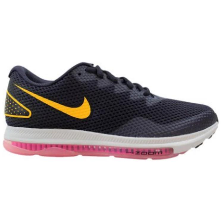 Nike Zoom All Out Low 2 Gridiron Damen Sneaker Grau Laser-Orange-Schwarz AJ0036-006