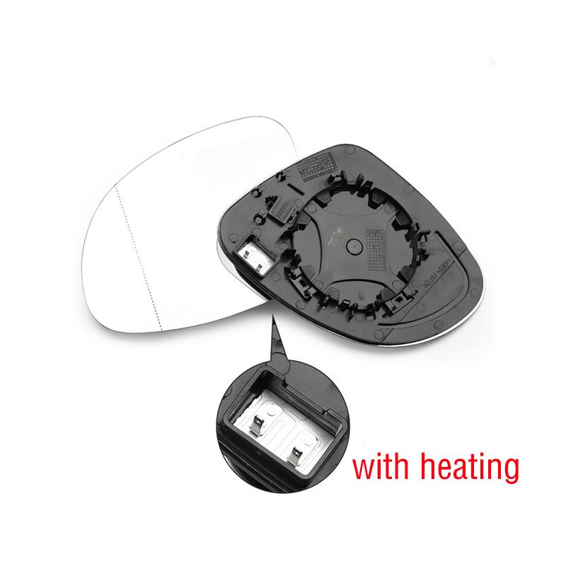 Car Side Mirror Light Lamp Lens Glass Rearview Mirror Frame Lower Base Cover Lid For For VW Tiguan 09-17 Sharan 12-19 Skoda