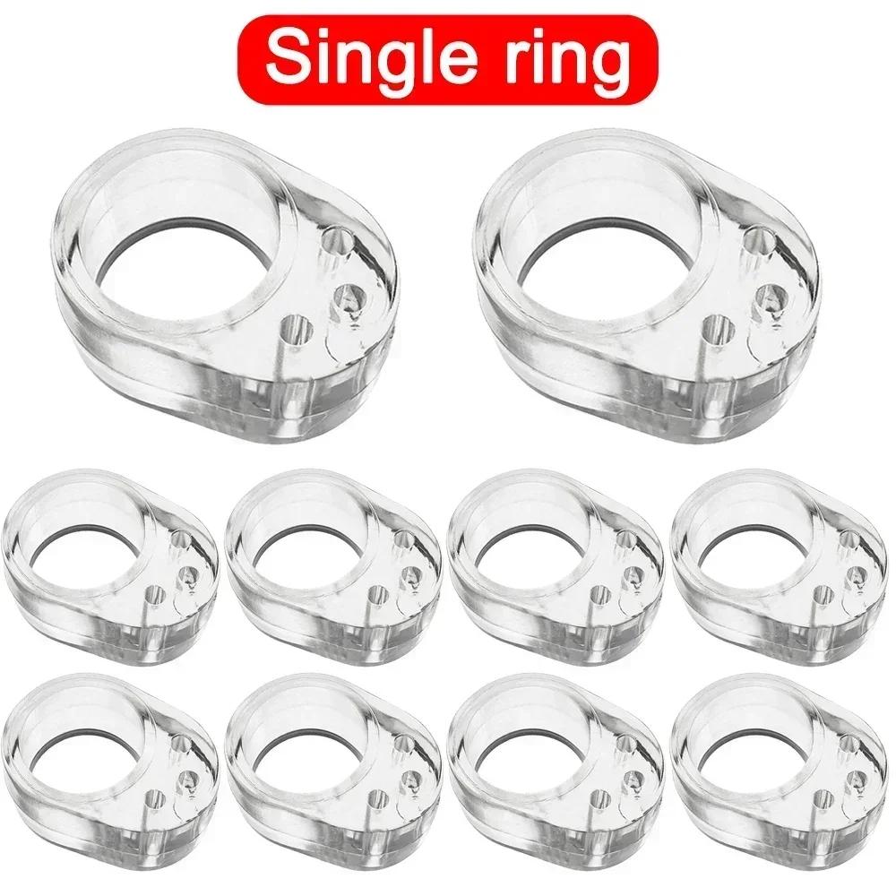 1/20Pcs Silicone Door Stops Anti-collision Door Handle Buffer Wall Protection Doorknob Bumper Furniture Protected Crash Pad Ring 1PCS