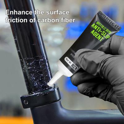 10G Carbon Fiber Anti-Rutsch-Mittel Mountainbike Lenker Vorbau Sattelrohr Rahmen Bike Anti-Rutsch-Fett Schmiermittel Tragbare Anti-Rutsch-Fahrrad-Schmiermittel