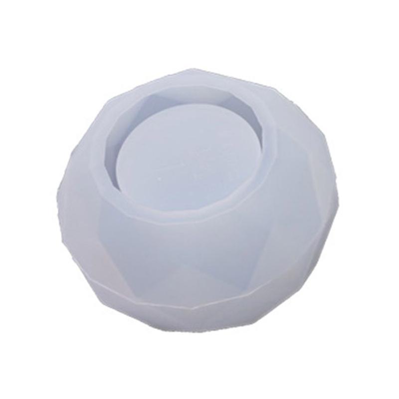Handmade Succulent Planter Flowerpot Silicone Mold Concrete Plant Flower Pot Epoxy Resin Mold DIY Candle Holder Mould