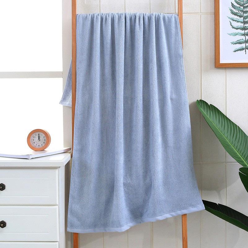 Towel worker bamboo fiber bath towel 260g medium towel small bath towel adult bathing does not lose hair dry body towel