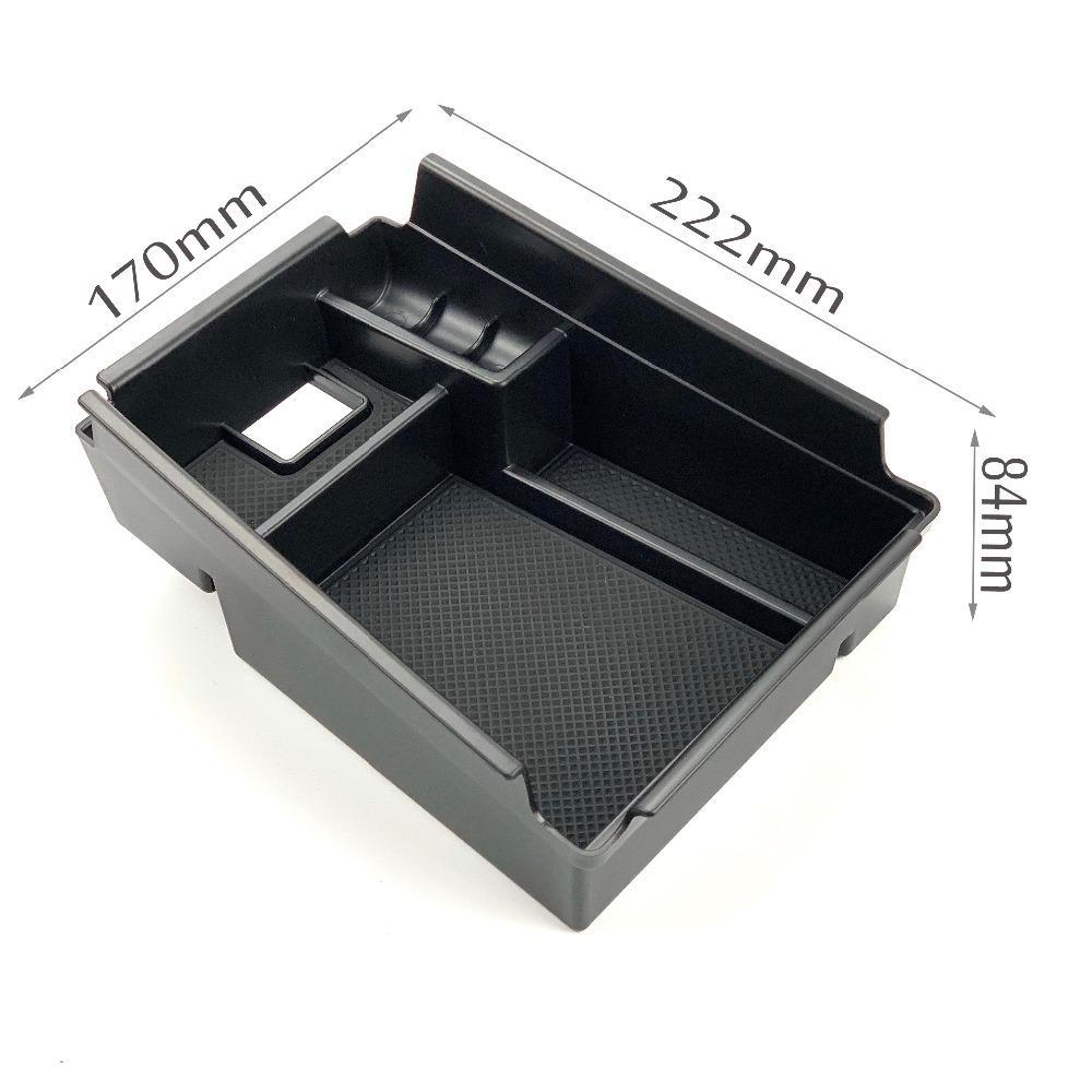 For Alfa Romeo Stelvio 2017-19/ Giulia 2016-19 Central Console Armrest Storage Box Car Styling Accessories Interior Holder Tray