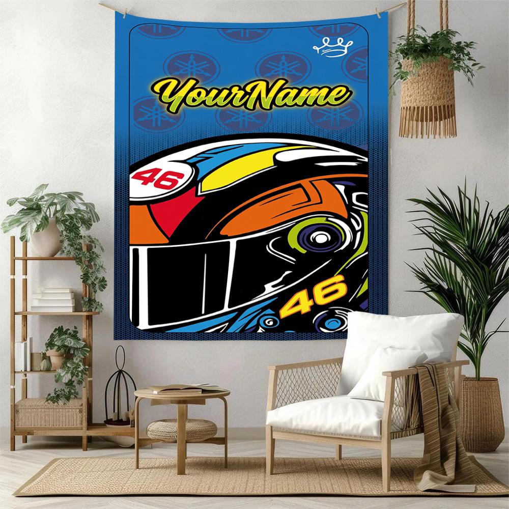 Doctor46 Custom Your Name Wall Decor Tapestry Art For Pet Memorial Birthdaywedding Party Backdrop Family Gift