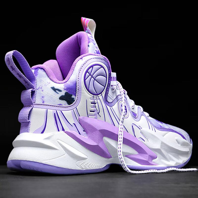 

Men s shoes 2025 new spring and autumn youth blue basketball running sports shoes junior high school students friction has sound 35