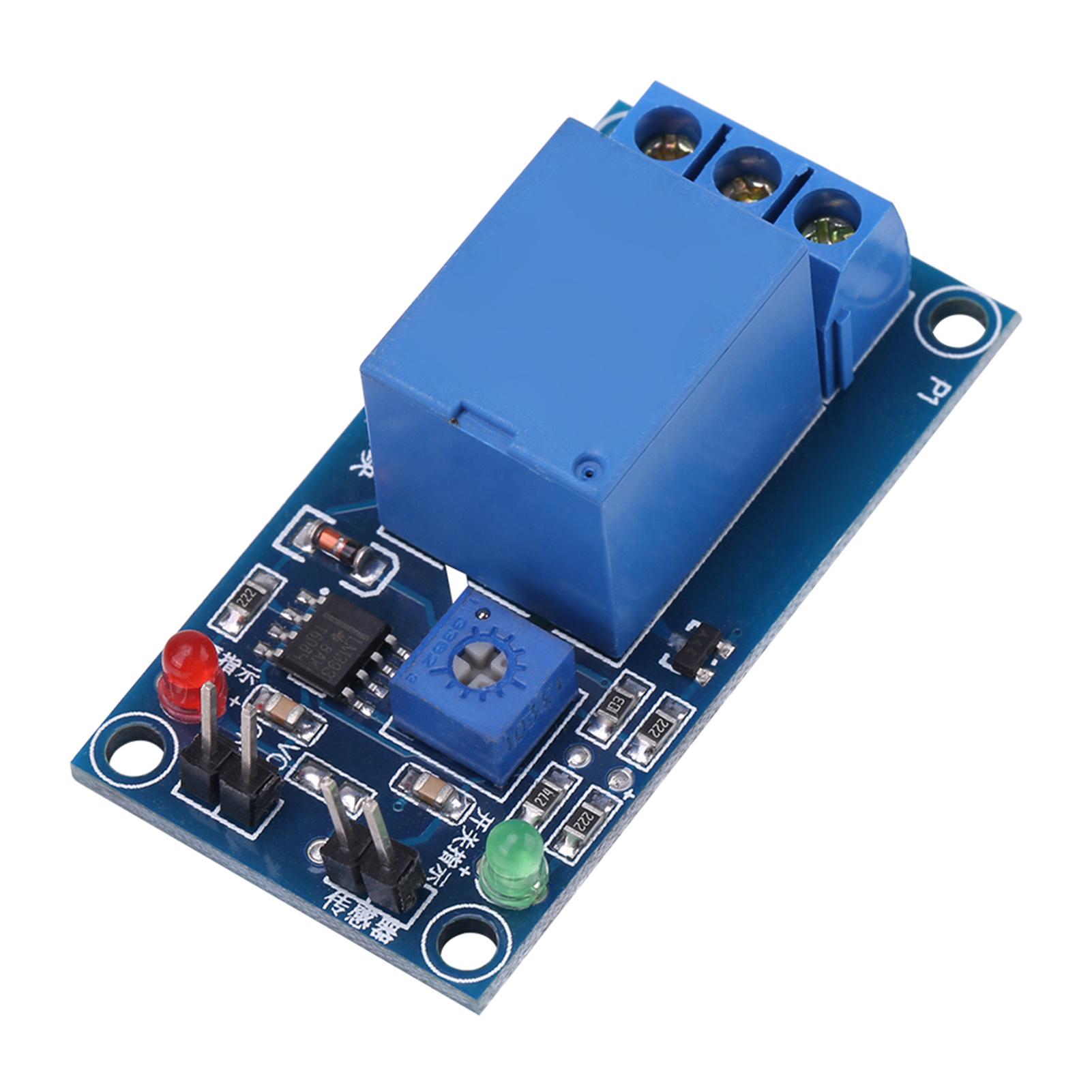 

12V Raindrops Controller Module Rain Foliar Leaf Moisture Sensor Relay Switch