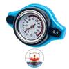 Automotive Motorcycle Car Cooling Systems Radiator Caps With Built In Thermometer, Readout 0.9Bar Seal Easy Installation