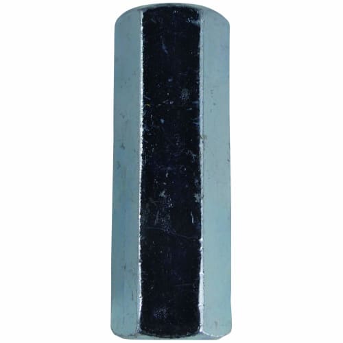 DAIDOHANT (Matice) Poniklovaná vysoká matice (Dlouhý ořech) (Jmenovitý průměr) W1/4 x (Výška B) 30mm, Železo/Poniklováno (1 ks) 10101756