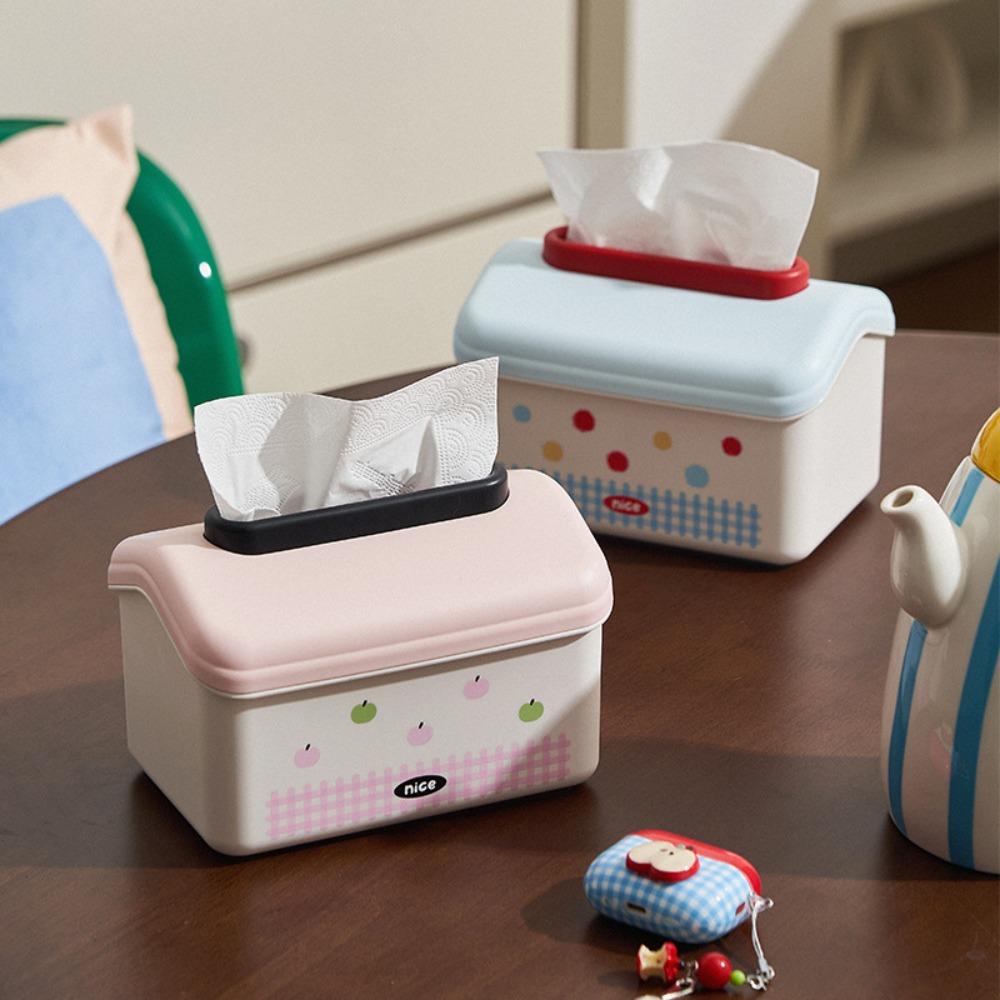 

Cute Cartoon Paper Towel Box Multifunctional Storage Tissue Holder Table Decoration 03