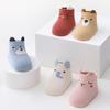 Kinder Rutschfeste Socken Niedliches Cartoon Wintermuster Kinder Jungen Mädchen Boden Babysocken Bequem für Kleinkinder