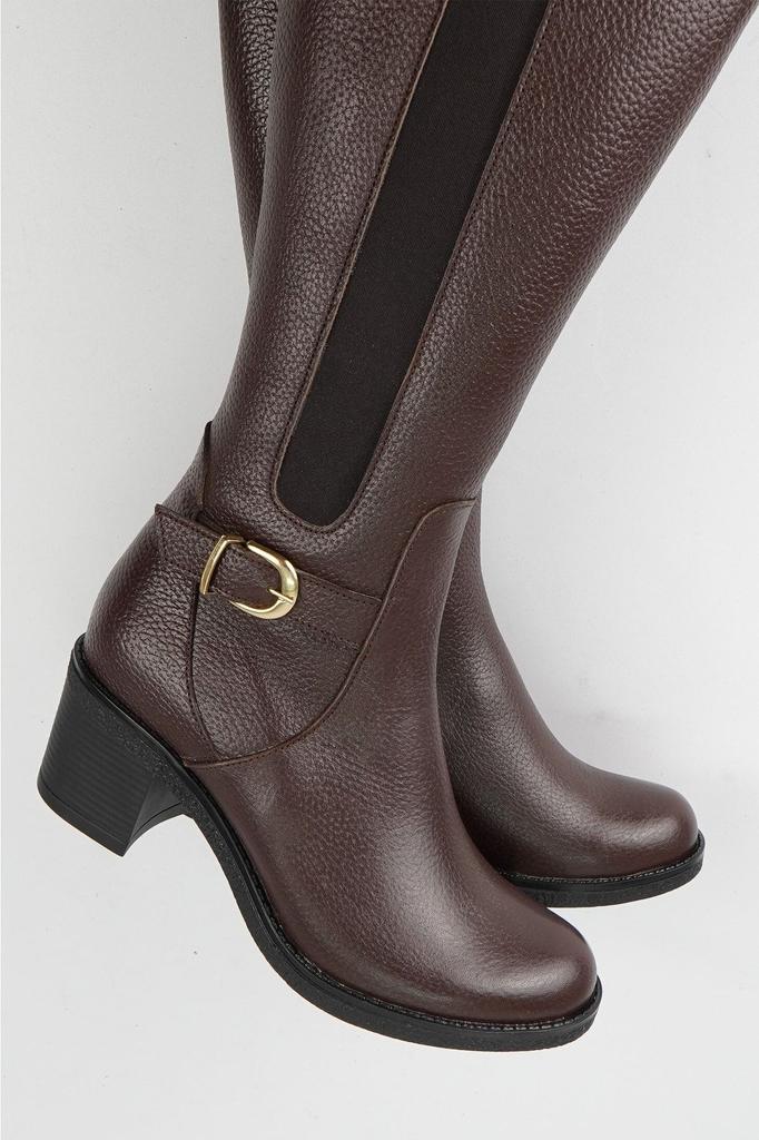 Women Modern Stylish Fashion Boots Boots Genuine Leather Black Genuine Leather Boots
