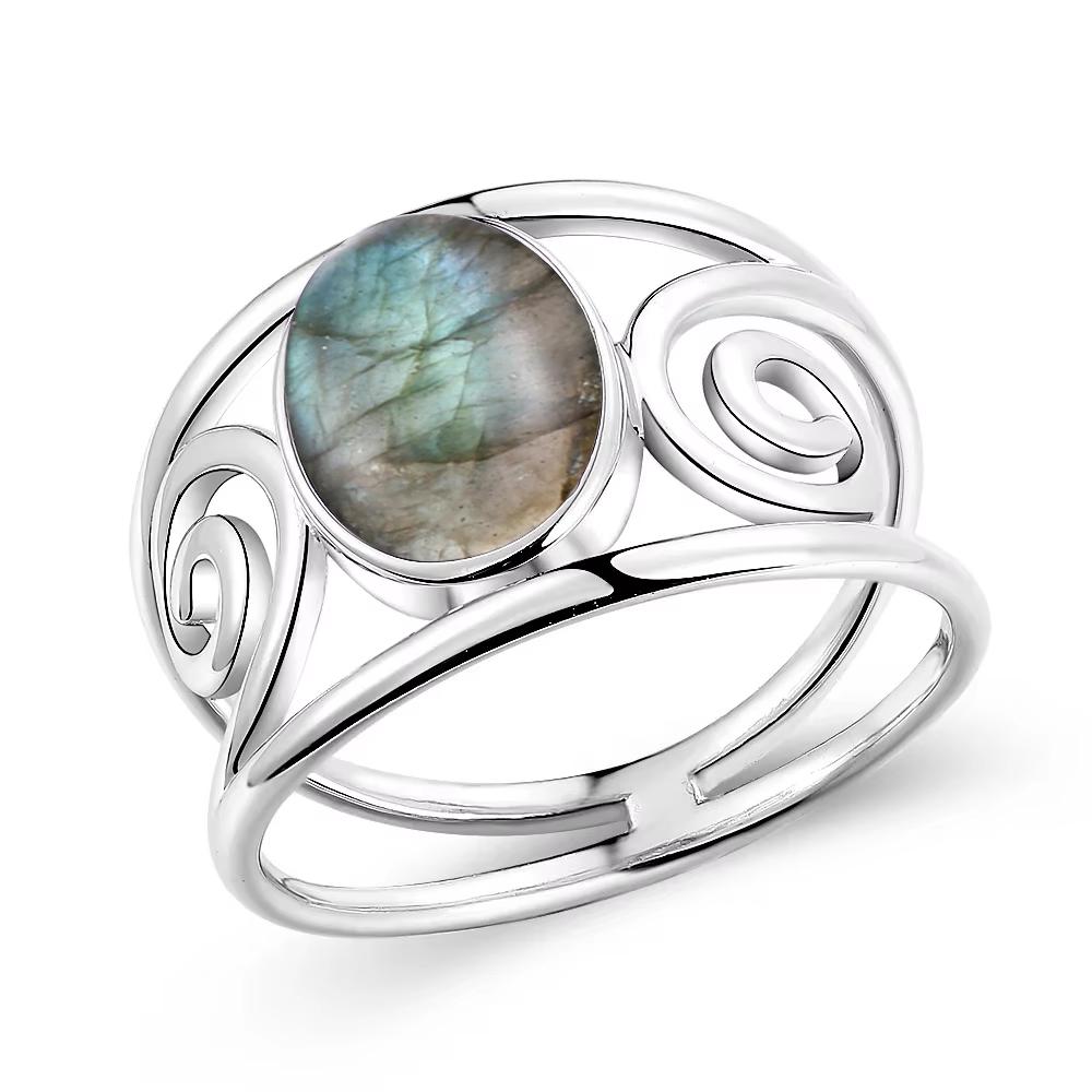 925 Silber Natursteinringe Mit Amethyst Einfacher Lila Ovaler Ring 8*10mm Feiner Schmuck Geschenke für Freundinnen für Frauen