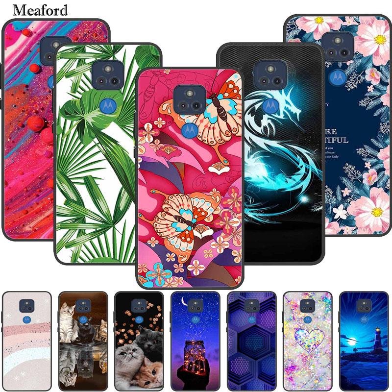 For Moto E7 Plus Case Bumper Silicone TPU Soft Phone Cover Case For Motorola E7 Plus Cartoon Funda E 7 Plus Shockproof Coque