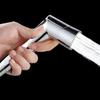 Silver ABS Bidet Spray Head for Floor Cleaning Pet Shower and More