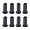8PCS Oar Lock Socket Insert Nylon 1Celsius2 Inch Protective Sleeve Oar Lock Socket Bushing for Boat Hardware