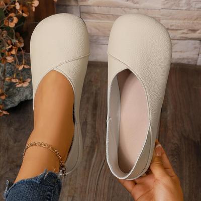 Damen Herbst Winter Schuhe Weichsohlige Freizeit Slipper