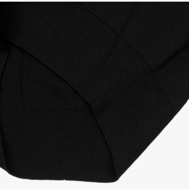 Ami Men S Knit Small Heart Logo hkS826 001 009