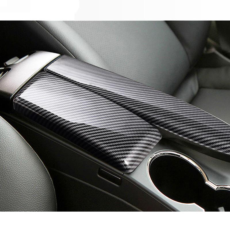 2Pcs LHD Car Center Console Armrest Box Trim Cover Fit for Mercedes Benz W204 X204 W212 X204 Only for Left Hand Drive Car