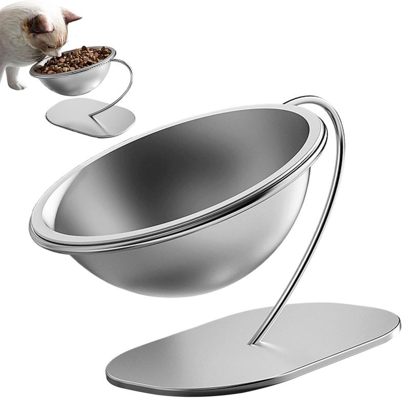 

Raised Cat Dish Stainless Steel Dog Food Container Pet Feeding Accessories Large Lifted Cat Bowl With Stable Base For Indoor Use China Mainland