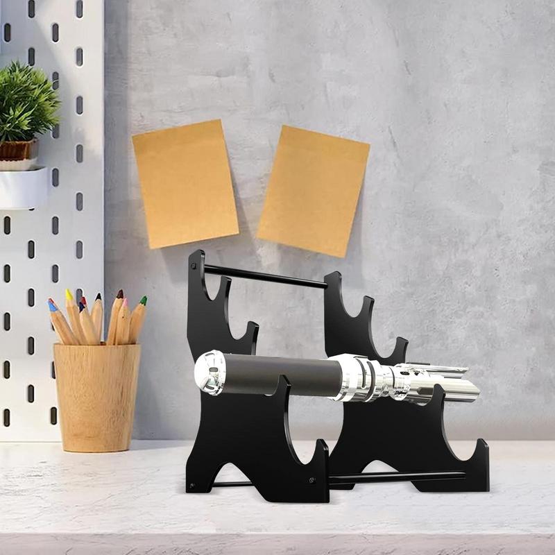 Lichtschwert Halter Klar Acryl 4 Etagen Katana Ständer Lichtschwert Griff Halter Klar Stab Display Ständer Bohren Nicht Notwendig Katana Halter Für