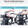 Lens Caps Gimbals Guard Protector for AVATA 2 Drones Gimbals Lens Hood Cover Props Fixator Holder Lens Cover Dustproof Caps