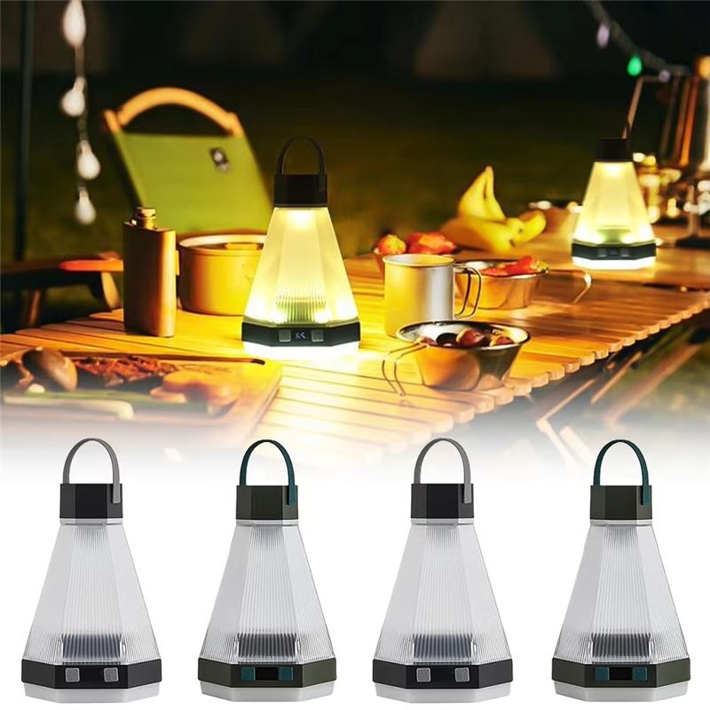 AAAF Rechargeable LED Camping Light,Outdoor Hanging Atmosphere Lamp With Adjustable Brightness,Ideal For Camping Use