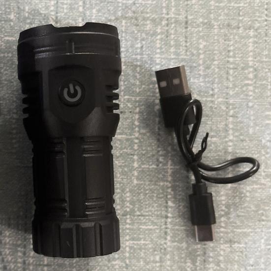 Camping Flashlight High Lumens Super Bright Dimmable Multiple Modes Waterproof Rechargeable Flashlight LED Torchlight