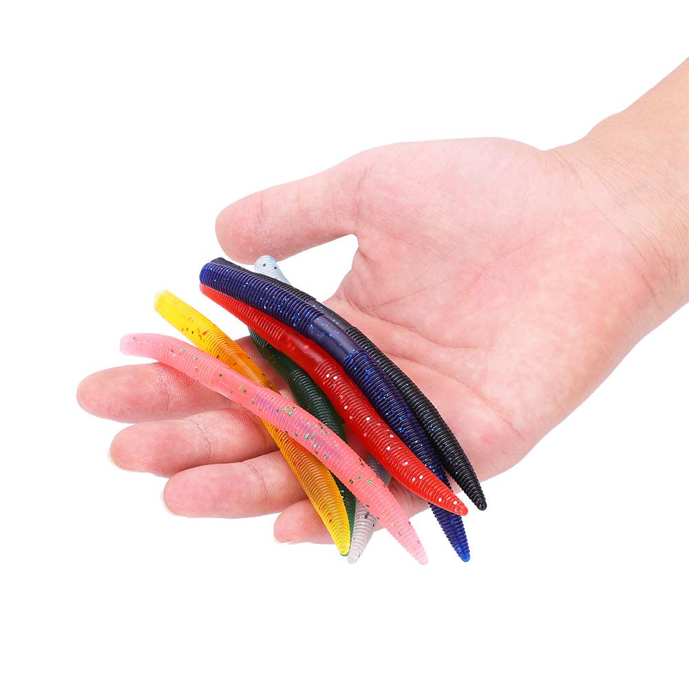 

13.5cm 8g Fishing Soft Lure Artificial Silicone Baits Vivid Worm Lures Lifelike Swimbait