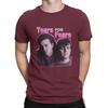 Men T-Shirts 1980s British New Wave Band Funny Cotton Tees Short Sleeve Tears For Fears T Shirts Crewneck Tops Original