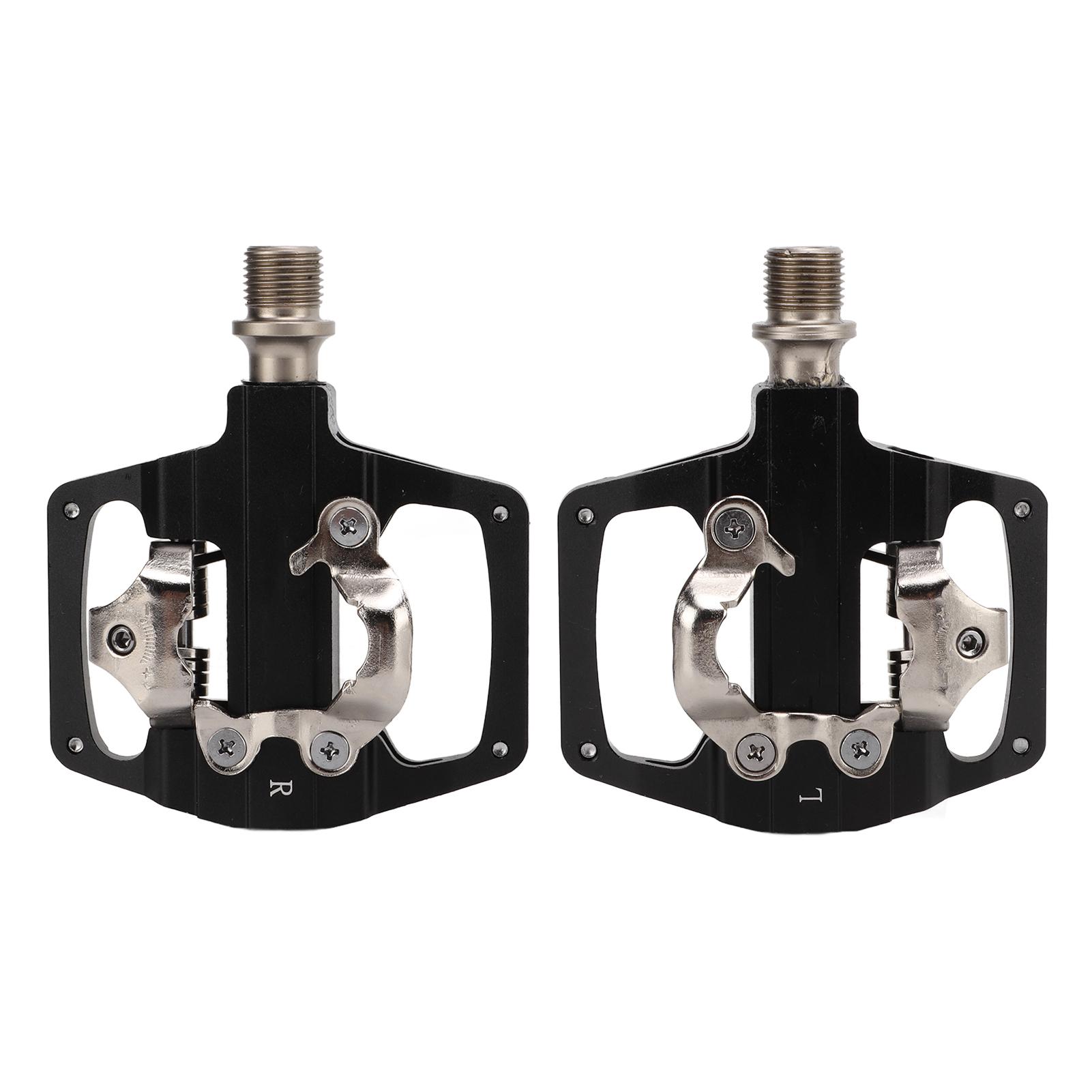 

1 Pair set Multi Use Ultralight Sealed Bearings Bicycle Pedals Dustproof Self Locking PedalBlack чёрный