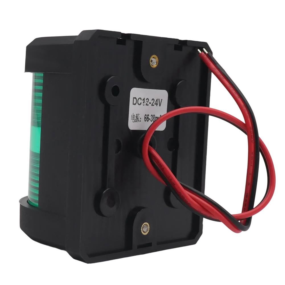 12V24VLED Marine Navigation Signal Lights Dust Proof Sailing Lamp Marine Port Side Lights for Pontoon Yacht Sailboat Speedboat