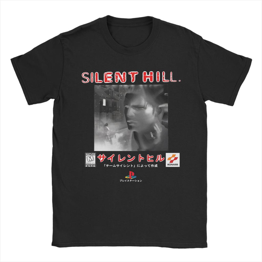 Silent Hill - Emblem The Halo of the Sun T-Shirts Funny 100% Cotton Tee Shirt Crew Neck Short Sleeve T Shirts Printing Clothing