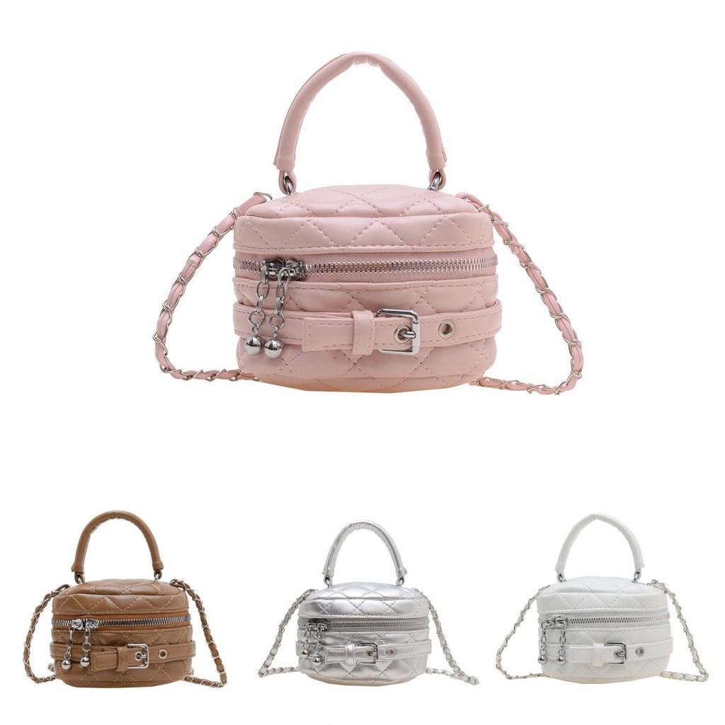 Stylish Mini Childrens Handheld Crossbody Lipstick Bag In Chic Geometric Patterns For Kids