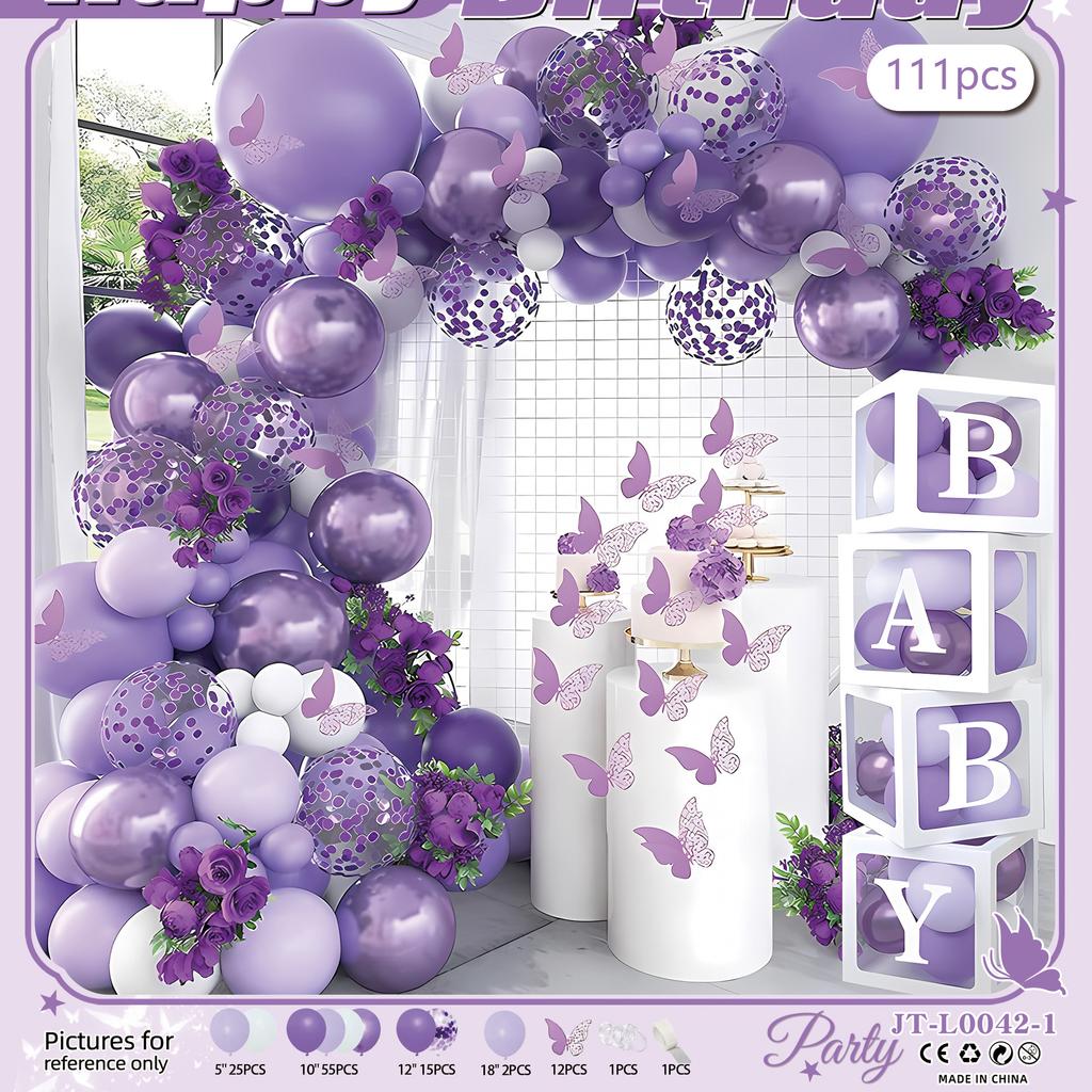 Opening Arch Balloon Chain Birthday Balloon Arrangement Decoration Party Package Set Premium Scene Supplies