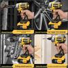 Brushless High Torque Electric Impact Wrench with Lithium Battery for Auto Repair