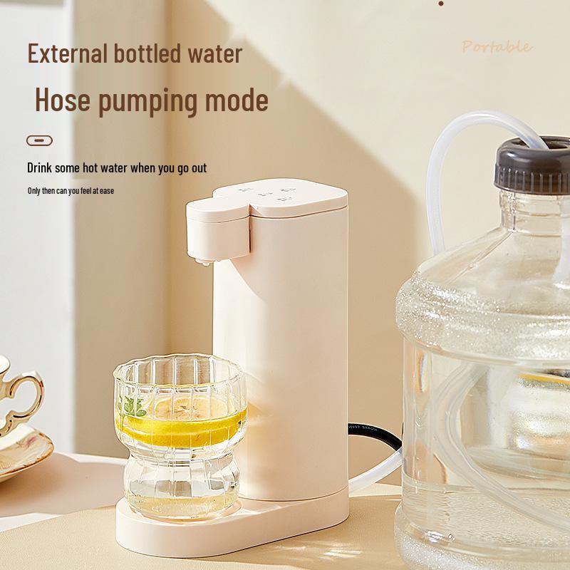 Dispenser Portatile di Acqua Istantanea Riscaldata – Mini Bollitore Elettrico a Bollitura Rapida per Ufficio, Viaggio e Uso Domestico