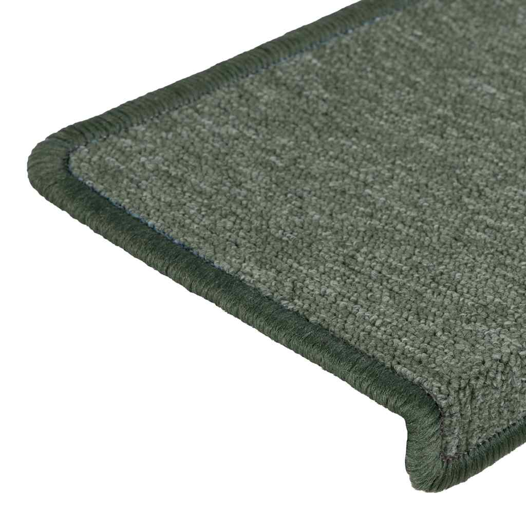 Stair Mats 30 Pcs. 65X21X4 Cm Green