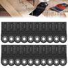 20PCS Multi Tool Blades Oscillating Saw Blade Carbon Steel Saw Blade Renovator Multi Cutter Blade For Wood Plastic Metal Cutting