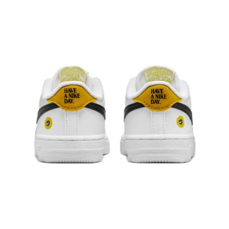 Force 1 LV8 TD Have A Nike Day Baby Sneakers White Dark-Sulfur Black DM4254-100