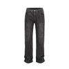 Unisex Multi-Pocket Cargo Jeans - European & American Street Style Loose Fit with Rips
